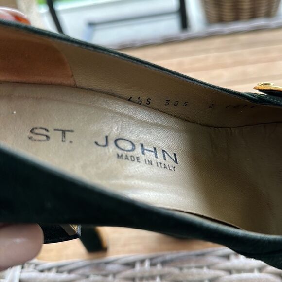 St. John’s Suede Heeled Shoes 6.5 - Picture 7 of 10